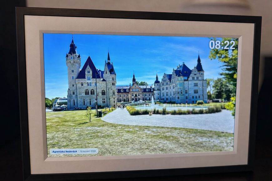 Цифровая фоторамка Frameo 10,1 дюймов 32 ГБ WiFi электронная рамка Frame для фото подарок FRAMEO с сенсорным дисплеем 22010 фото