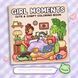 Розмальовка антистрес велика для дорослих та дітей Girl Moments альбом для релаксу і творчості розмальовка з дівочими сюжетами 22262 фото 1
