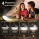 Лампа фонарь MOS-13 светодиодный аккумуляторный мощный USB светильник LED фонарик с функцией повербанк 6600 мАч 22008 фото 2