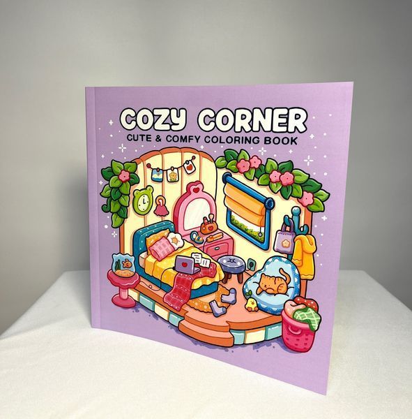 Розмальовка антистрес для дорослих та дітей Cozy Corner альбом для релаксу і творчості розмальовка затишні кімнати 22263 фото