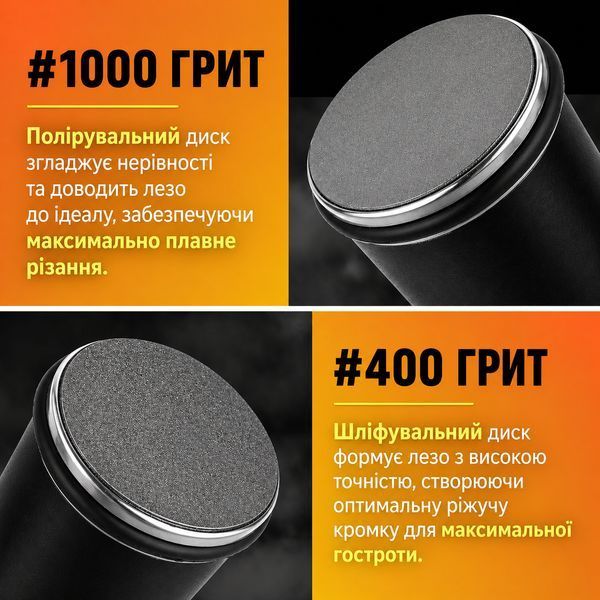 Роликовая точилка для ножей профессиональная алмазная точильный камень для заточки механическая ручная ножеточка 220021 фото