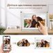 Цифровая рамка акриловая Frameo 10 дюймов 32 ГБ с сенсорным дисплеем прозрачная электронная рамка на подарок Wi-Fi музыка видео 22276 фото 6