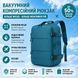 Рюкзак ручная кладь вакуумный 40&times;25&times;20 см с ручным компрессионным насосом для путешествий самолетом в лоукост. 222531 фото 6