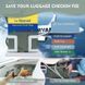 Рюкзак для ручной клади 40&times;25&times;20 см в авиакомпаниях Ryanair Wizz Air дорожный туристический ручная кладь в лоукостах 22079 фото 2